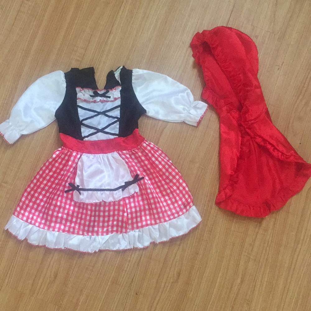 Baby girl Red riding hood costume 18-24 Months